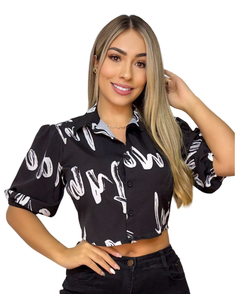 Blusa Ref 714 Negro