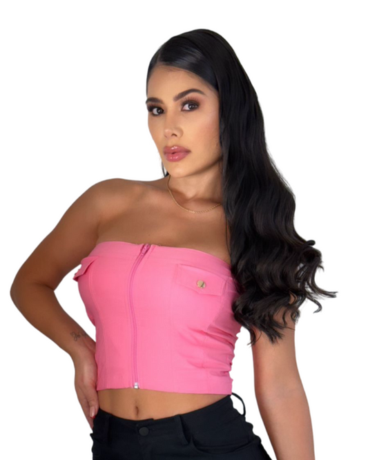 Blusa Ref 667 Rosa Barbie