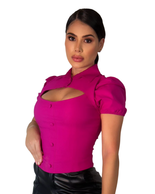 Blusa Ref 670 Magenta