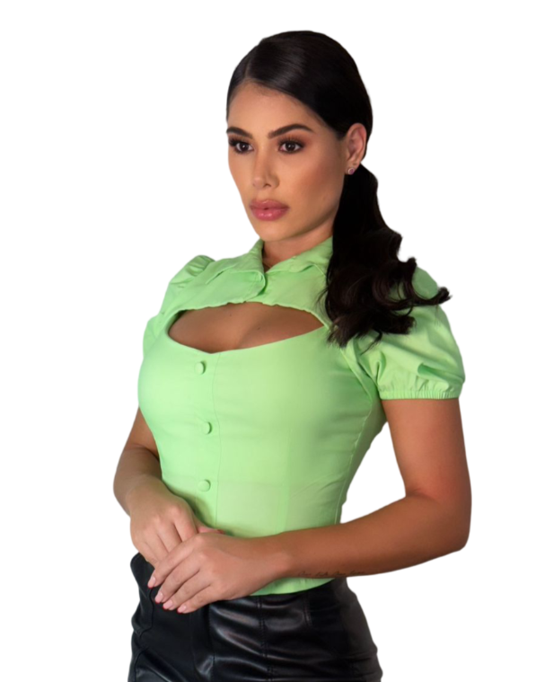 Blusa Ref 670 Verde Limón