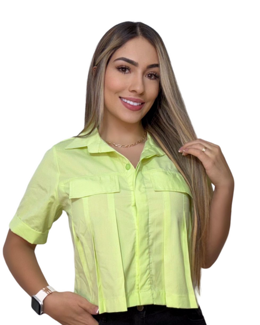 Blusa Ref 739 Verde Limón