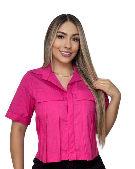 Blusa Ref 739 Fucsia