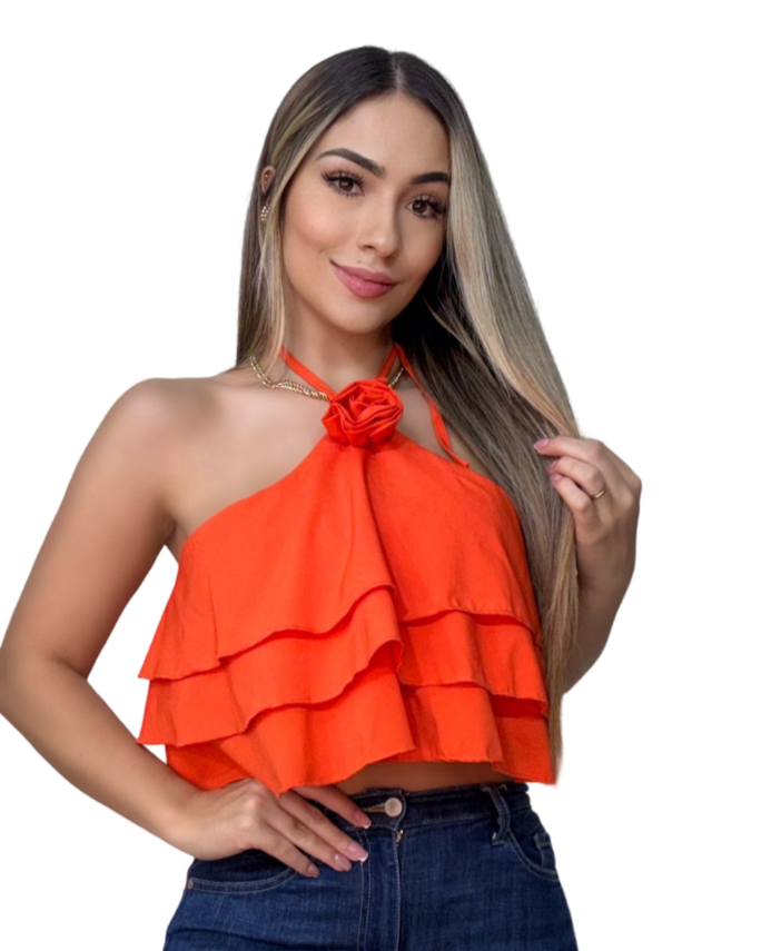 Blusa Ref 698 Naranja