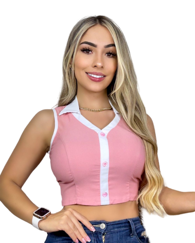 Blusa Ref 772 Rosa Fuerte