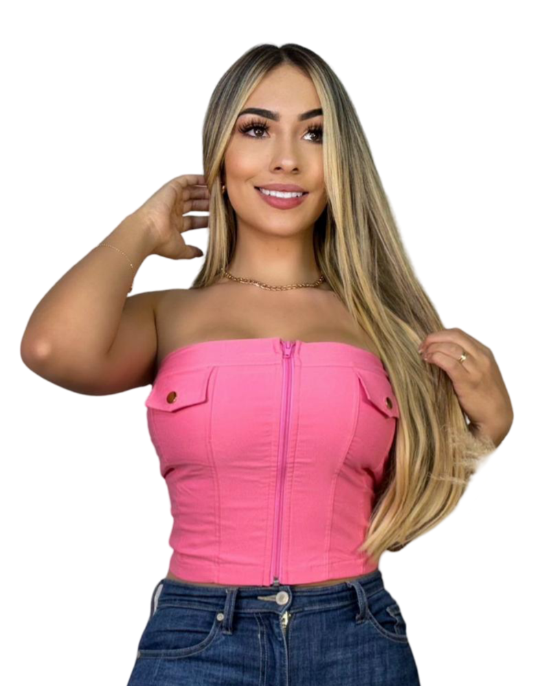 Blusa Ref 667 Rosa Barbie