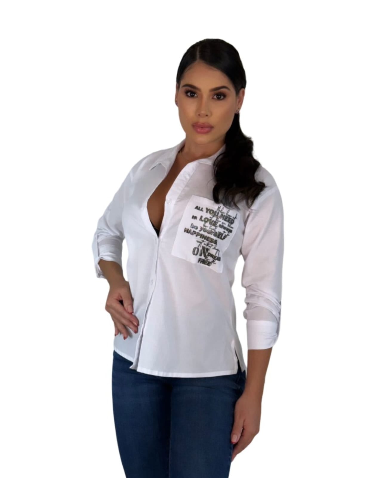 Camisa Ref 660 Blanco