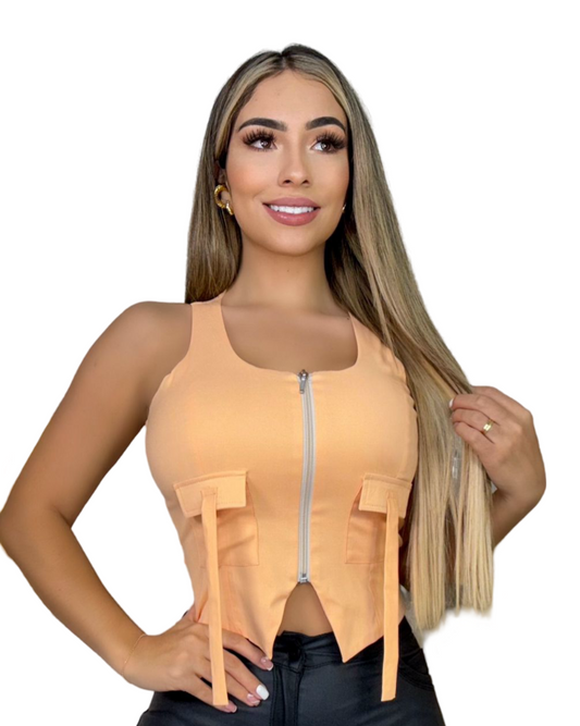 Blusa Ref 837 Mandarina