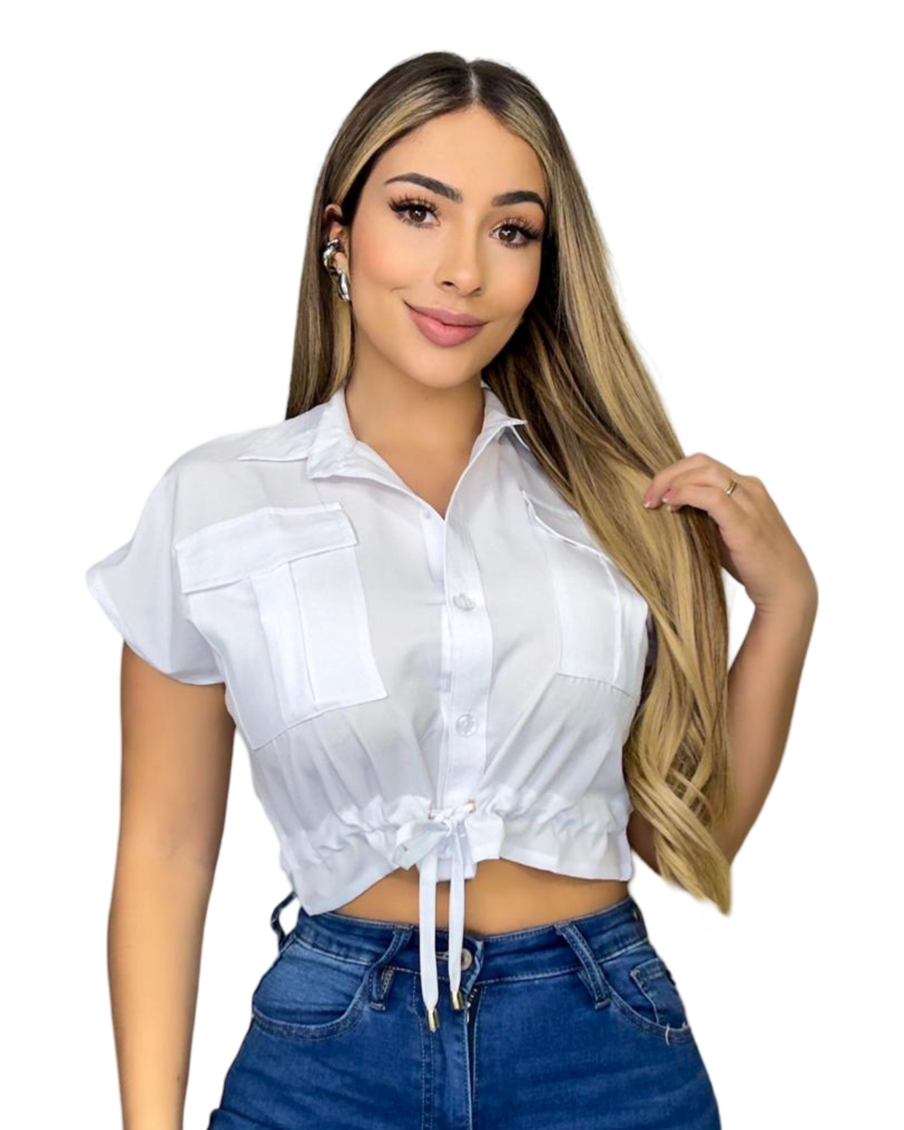 Blusa Ref 702 Blanco