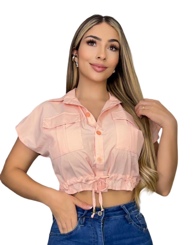 Blusa Ref 702 Mandarina