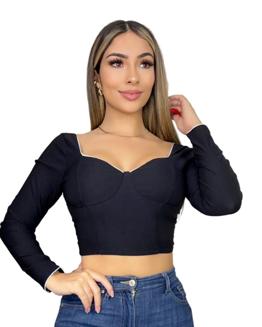 Blusa Ref 838 Negra